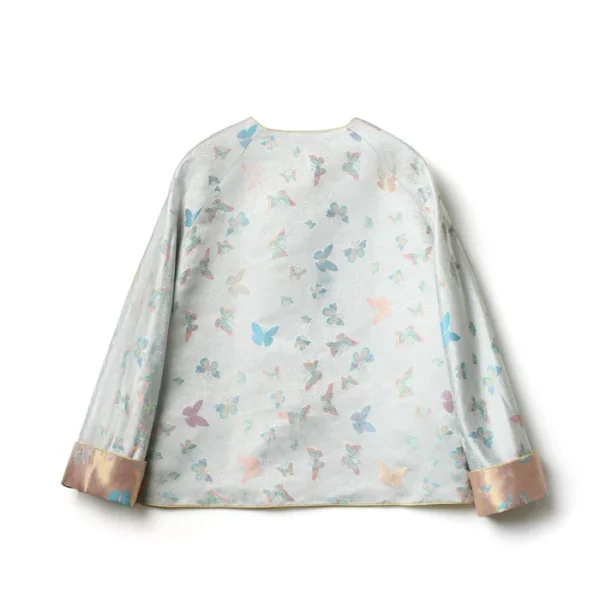 Butterfly Song Brocade Silk Jacket Womens