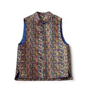 Five Stars from the East Shu Brocade Silk Vest