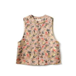 Gourd Song Brocade Silk Vest