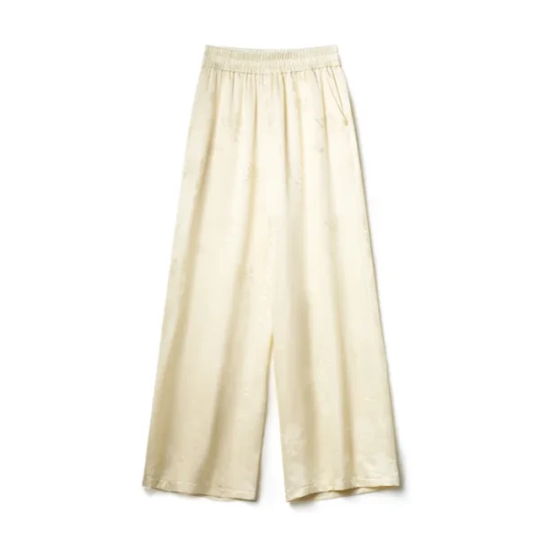 Jacquard Silk Pant