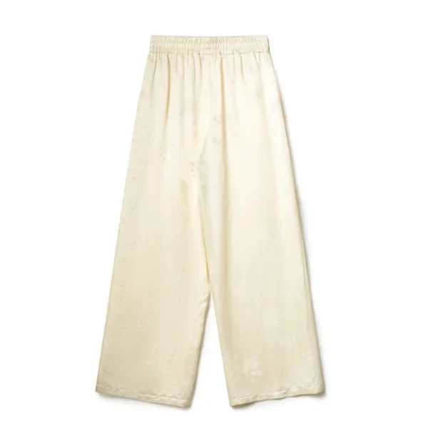 Jacquard Silk Pant Womens