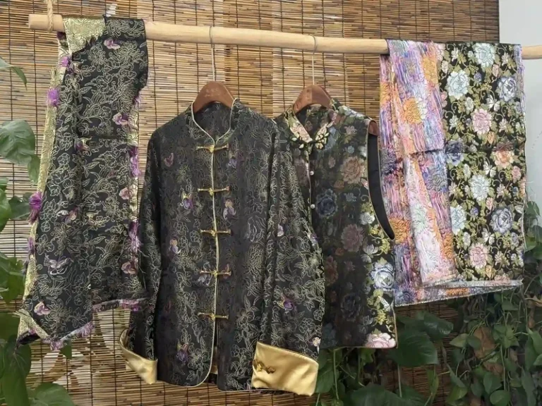 Cloud Brocade Clothing