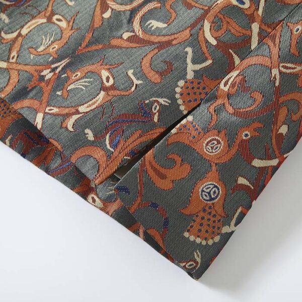 Ethnic style heavy-duty Shu brocade vest detail 1