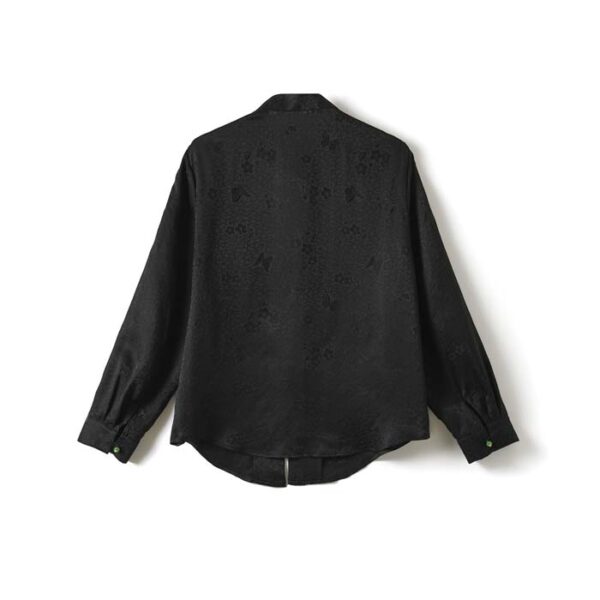 Muyue mulberry pure silk commuter shirt womens