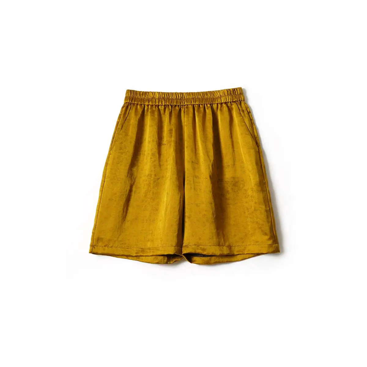 Golden Satin Turtle Xiang Yun Sha Shorts