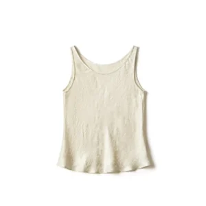 Joyful Jacquard White Vest
