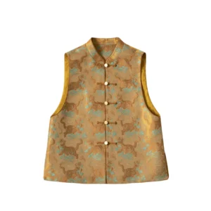 Tiger Town Five Poison Song Brocade Vest
