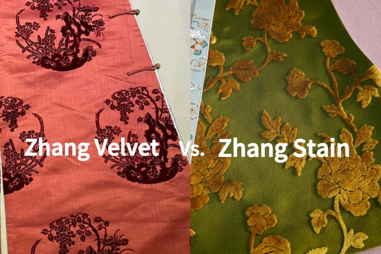 Zhang Velvet Silk vs Zhang Stain Silk